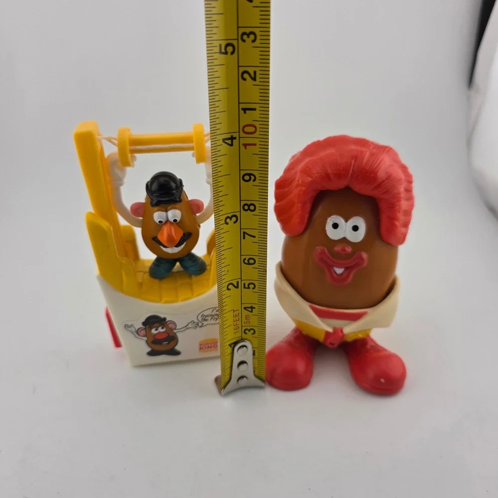 McDonalds Burger King Mr Potato Head Vintage Mixed Toy Lot 1998 1999  Nostalgia